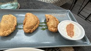 Jackfruit empanadas #Veganuary at Zest Ubud in Ubud