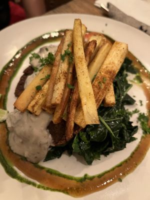 Cassava fries  at Zest Ubud in Ubud