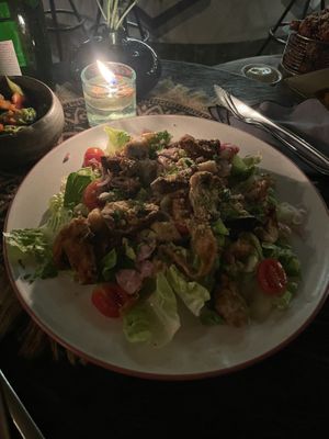 Caesar salad  at Zest Ubud in Ubud