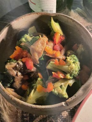 Wok vegetables   at Zest Ubud in Ubud