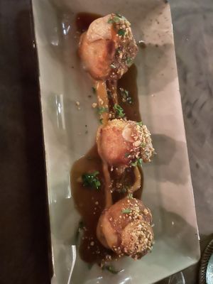 Cheese balls  at Zest Ubud in Ubud