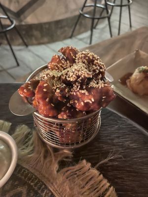 Cauliflower wings  at Zest Ubud in Ubud