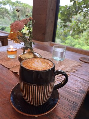 Mushroom latte 😍  at Zest Ubud in Ubud