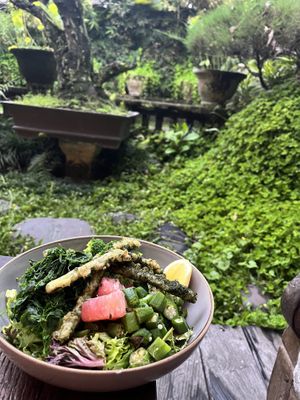 Green bowl to ground 🌿  at Zest Ubud in Ubud