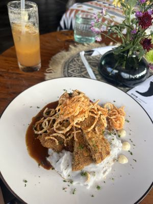 King oyster   at Zest Ubud in Ubud