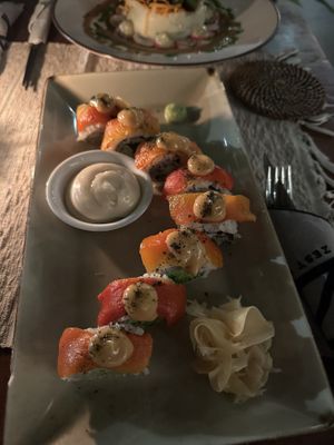 Sushi  at Zest Ubud in Ubud