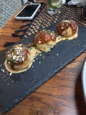 Cheese balls  at Zest Ubud in Ubud