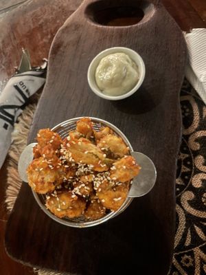 Cauliflower wings   at Zest Ubud in Ubud