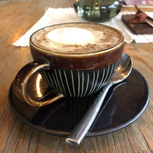 Rainforest chai latte at Zest Ubud in Ubud