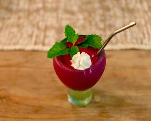 Dragon fruit Smoothie  at Zest Ubud in Ubud