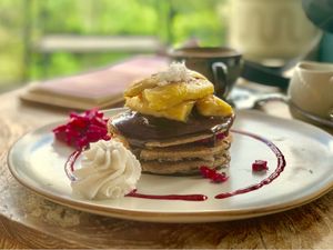 Pancakes  at Zest Ubud in Ubud