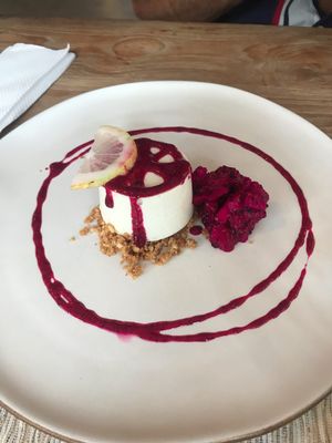Cheesecake at Zest Ubud in Ubud