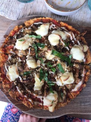 The most amazing pizza  at Zest Ubud in Ubud