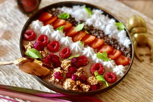 Black Velvet Smoothie at Zest Ubud in Ubud