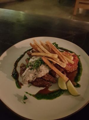 Jackfruit taro steak (99k) at Zest Ubud in Ubud