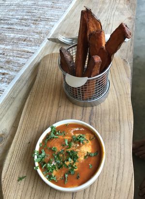 Sweet potato at Zest Ubud in Ubud