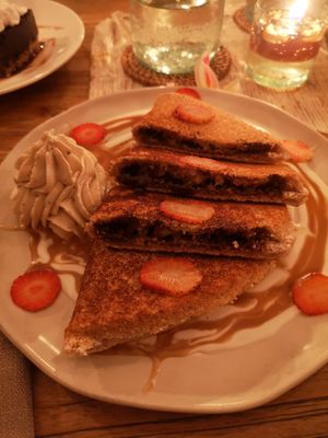 Bananas in pyjamas. Best dessert in all Asia 😍 at Zest Ubud in Ubud