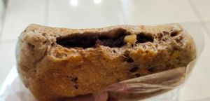 Red bean walnut bun at Mama Patisserie Bakery in Central Singapore