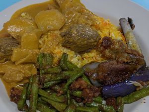 Nasi Briyani  at Xiu Fa Zhai Vegetarian in Central Singapore