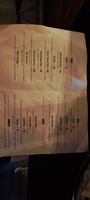 Menu July 2024 at Drury Street Bar & Kitchen in Glasgow