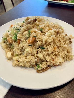 Thai Fried Rice  at Noble Vegetarian in Sacramento