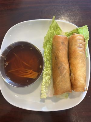Golden rolls - comes with 4   at Noble Vegetarian in Sacramento