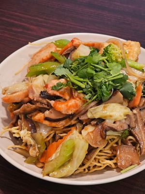 Vegenest Noodle (new as of Feb 2024). Fantastic!! at Noble Vegetarian in Sacramento