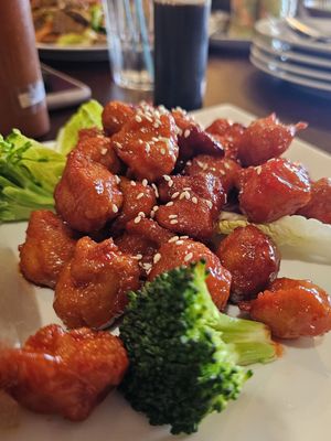 Ruby Pearls. These are a must! at Noble Vegetarian in Sacramento