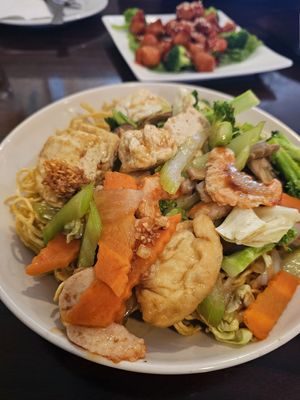 Vegenest Noodle (New as of 2024) at Noble Vegetarian in Sacramento