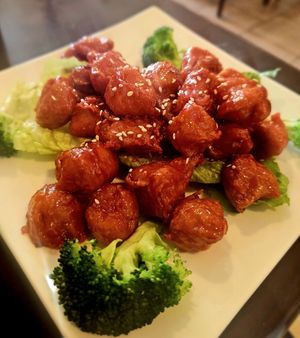 Ruby Pearls at Noble Vegetarian in Sacramento