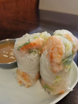 Saigon Rolls (vegan) at Noble Vegetarian in Sacramento