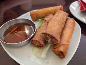 A4- Golden rolls at Noble Vegetarian in Sacramento