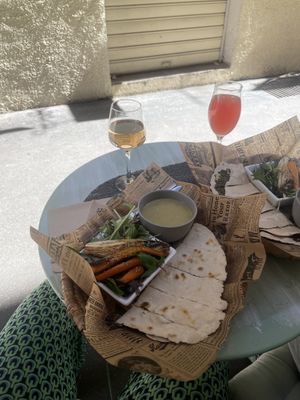 Lunch of the day  at SAJ in Nice