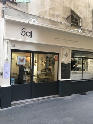 Outside  at SAJ in Nice