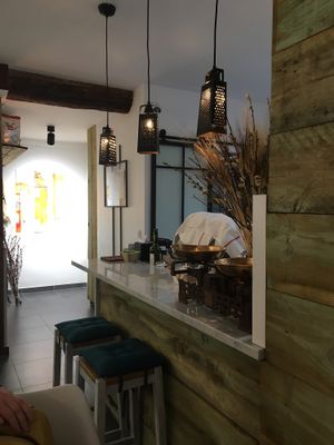 Inside at SAJ in Nice