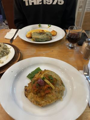  veggie pastilla  at Cinema Cafe in Fes