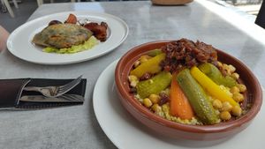 Tagine at Cinema Cafe in Fes