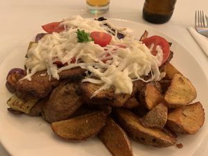 Before  at Veganeria in Budapest