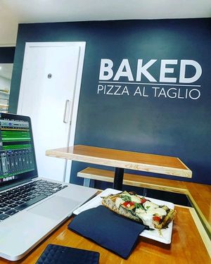 inside at Baked Pizza Al Taglio  in Glasgow