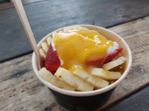 Mango Passionfruit bowl #Veganuary at Acai Brothers in City Beach