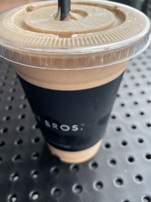 Peanut butter smoothie  at Acai Brothers in Port Melbourne