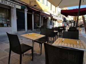 Outside at Gam-Gam in Venice