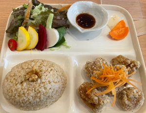 Asian plate  at Nourish in Tokyo