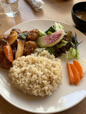 Subuta soy meat   at Nourish in Tokyo