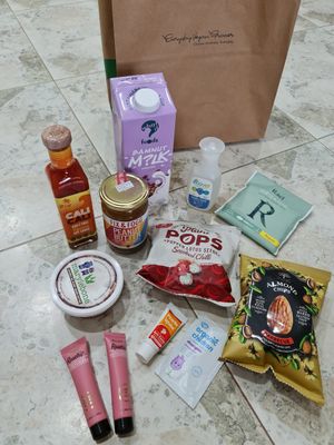 Goodie bag ~ One Year Anniversary ~ 7/11/21 at Everyday Vegan Grocer - Online only in Central Singapore