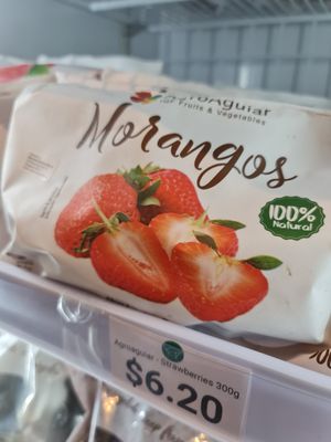 Frozen strawberries for smoothie ~ 7/11/21 at Everyday Vegan Grocer - Online only in Central Singapore