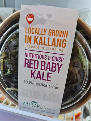 Fresh Baby Kale ~ 7/11/21 at Everyday Vegan Grocer - Online only in Central Singapore
