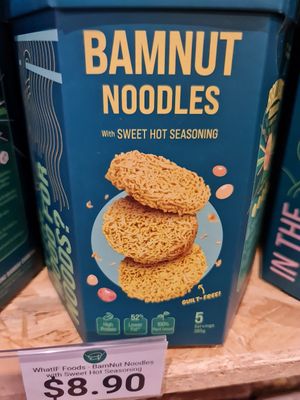 Bamnut noodles ~ 7/11/21 at Everyday Vegan Grocer - Online only in Central Singapore