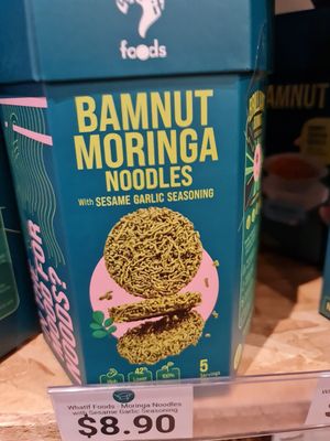 Moringa noodles ~ 7/11/21 at Everyday Vegan Grocer - Online only in Central Singapore