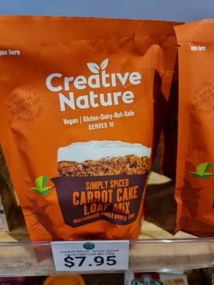 Carrot cake Loaf mix ~ 7/11/21 at Everyday Vegan Grocer - Online only in Central Singapore